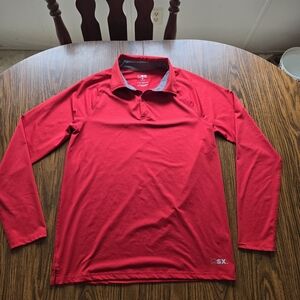 MSX By Michael Strahan Long Sleeve Polo Shirt